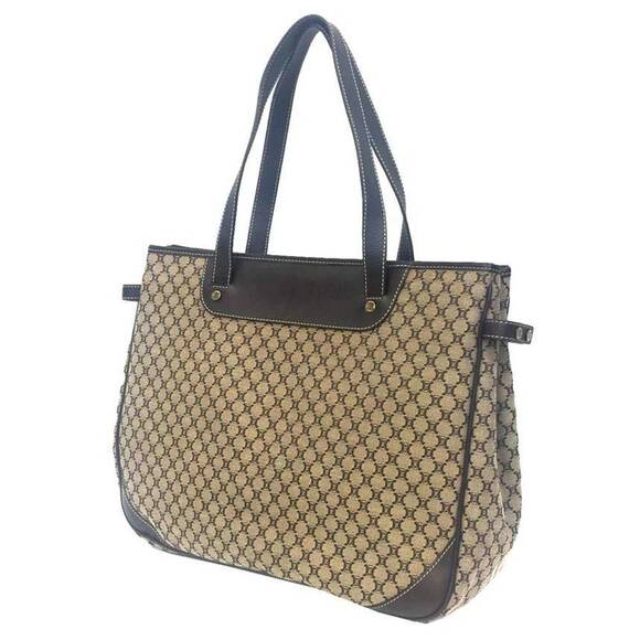 CELINE Brown Leather Tote Bag - Picture 1 of 3
